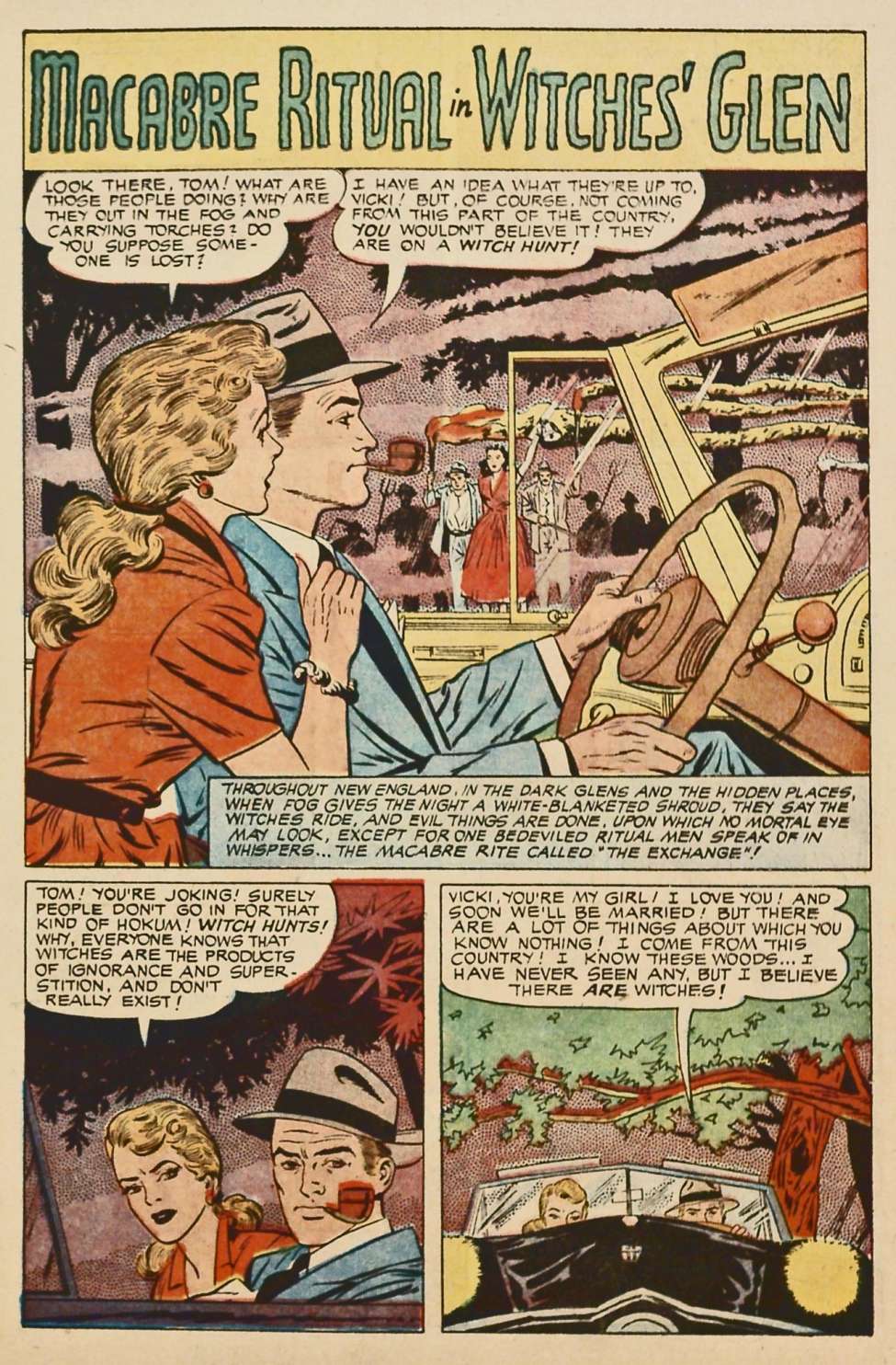 Baffling Mysteries,  No 6.  Preview Page.