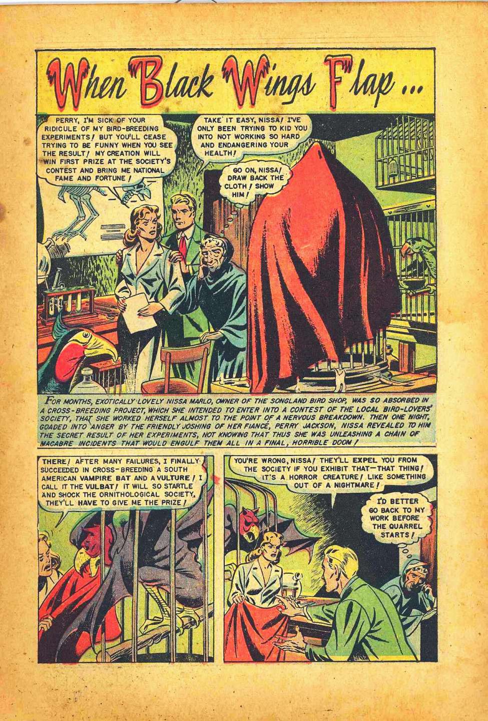Baffling Mysteries, No 9. Preview Page.