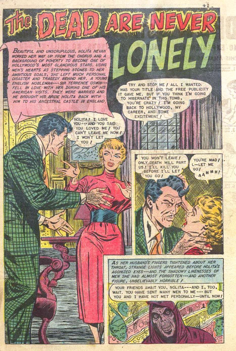 Baffling Mysteries,  No 14.  Preview Page.