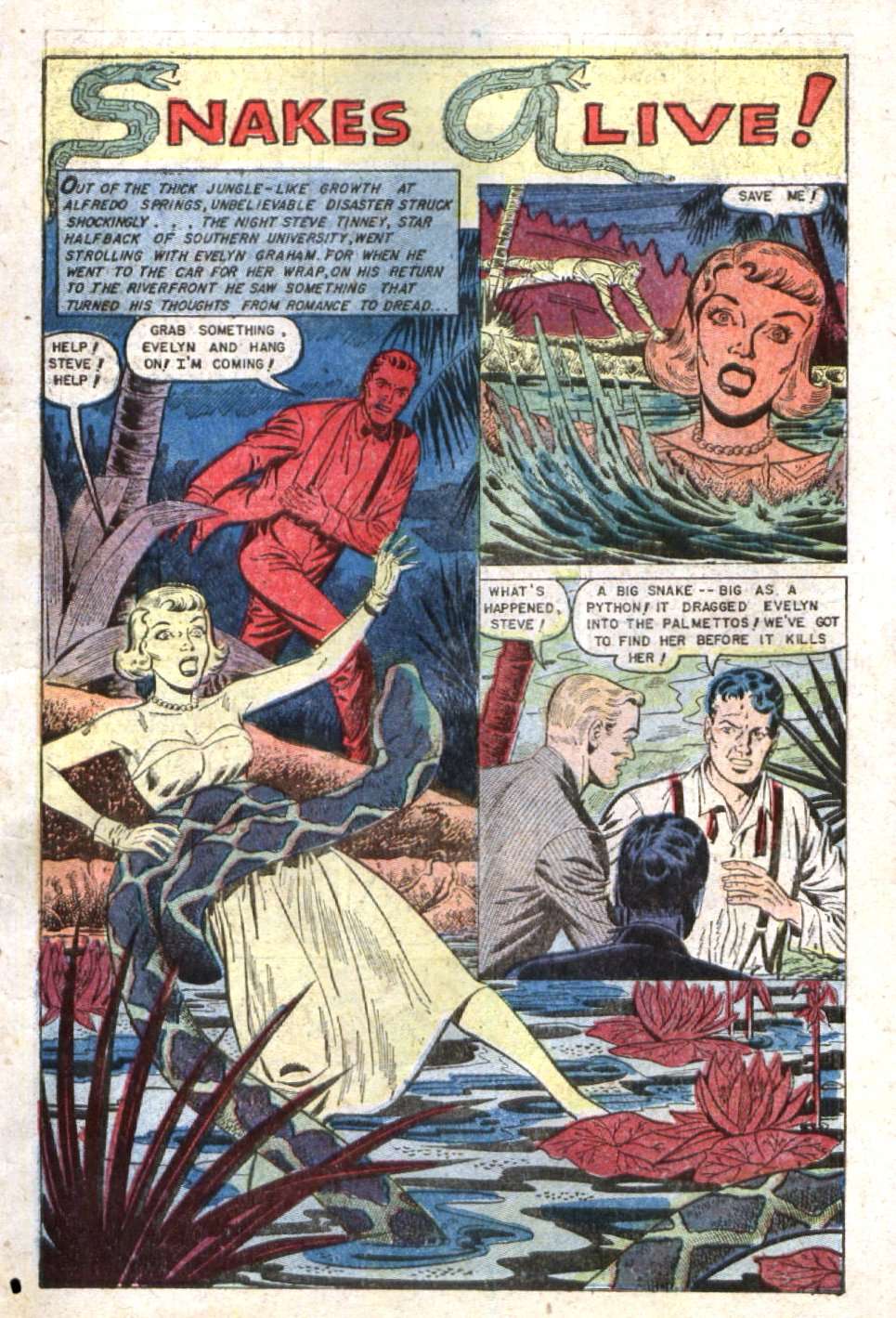 Baffling Mysteries, No 15. Preview Page.