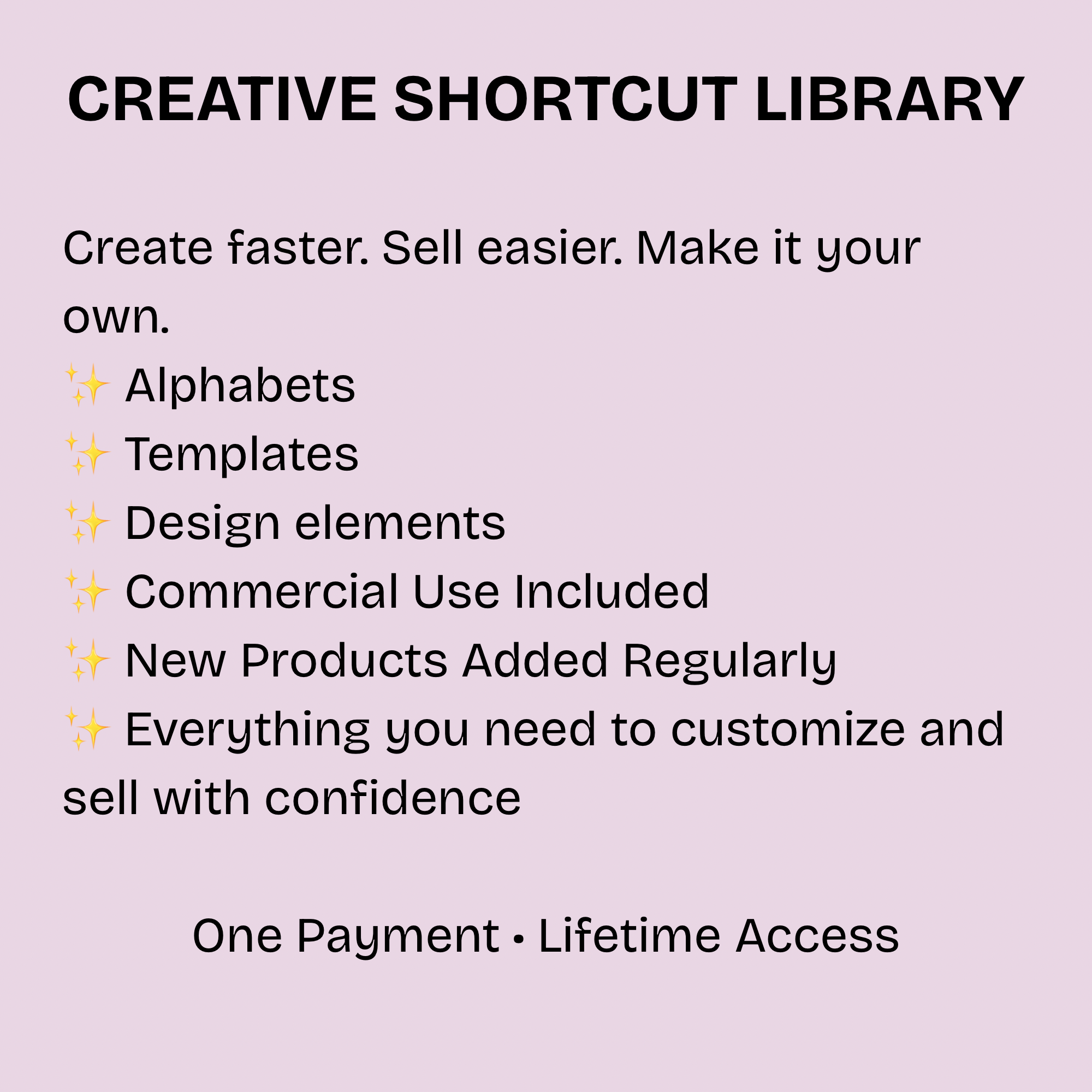 Creative Shortcut Library - Payhip
