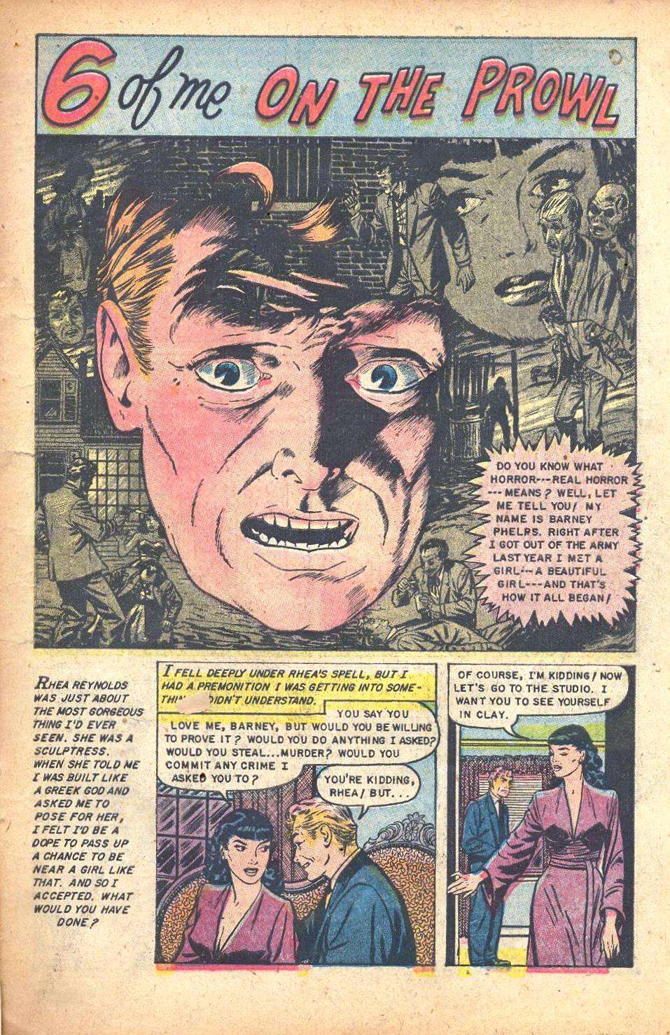 Baffling Mysteries, No 18. Preview Page.