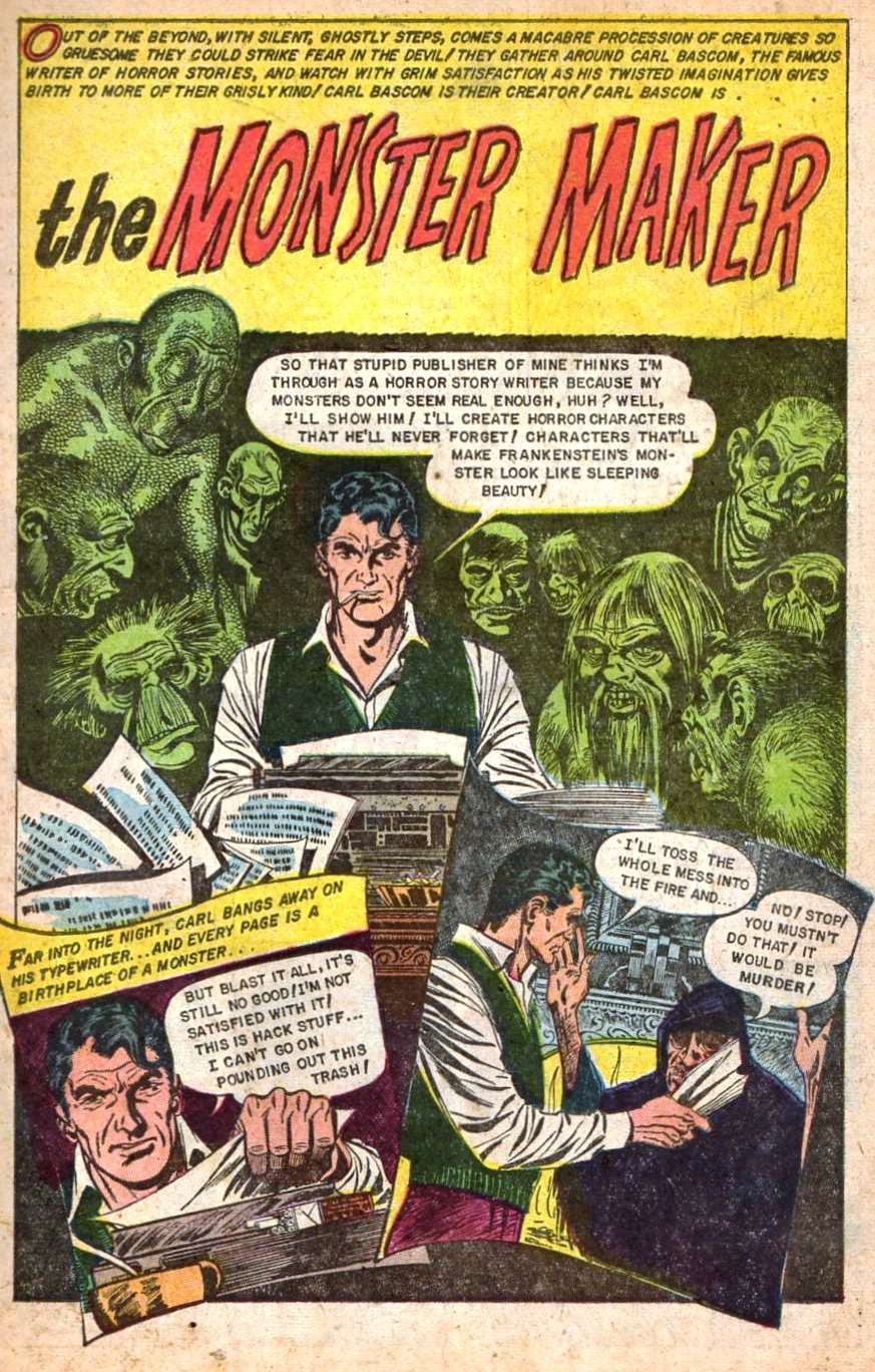 Baffling Mysteries,  No 19.  Preview Page.