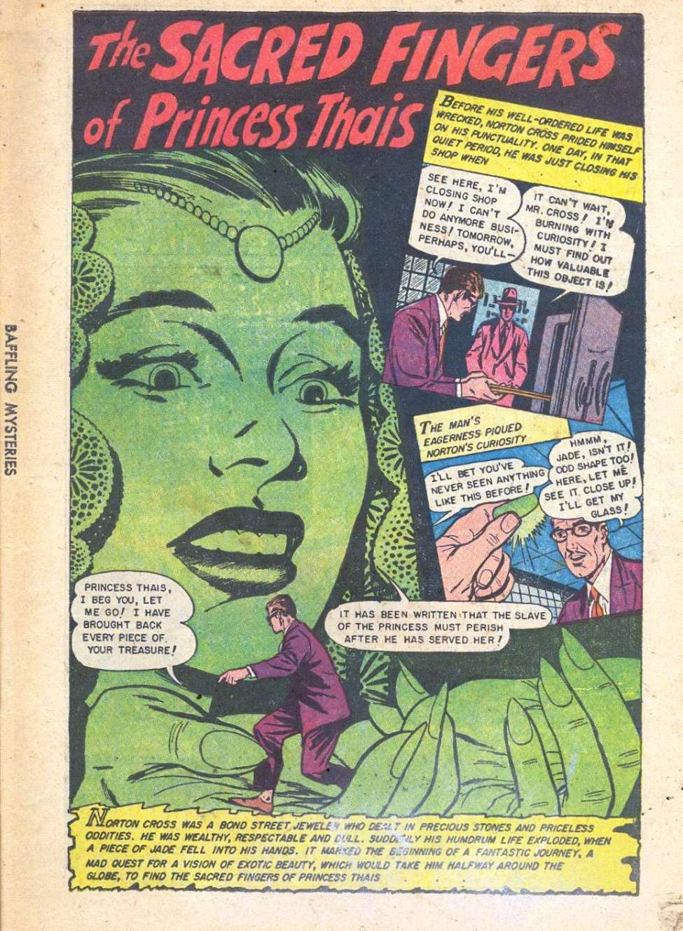 Baffling Mysteries, No 24. Preview Page.