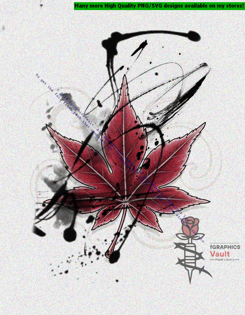 Japanese Seasonal Motif Tattoo References