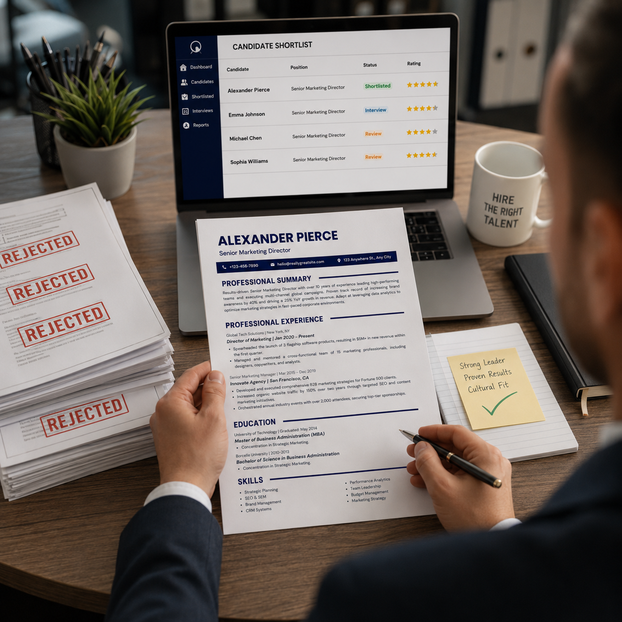 resume template