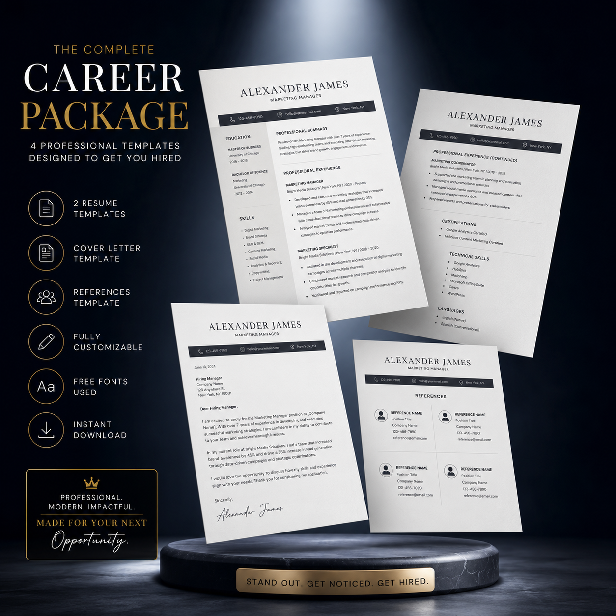 resume template