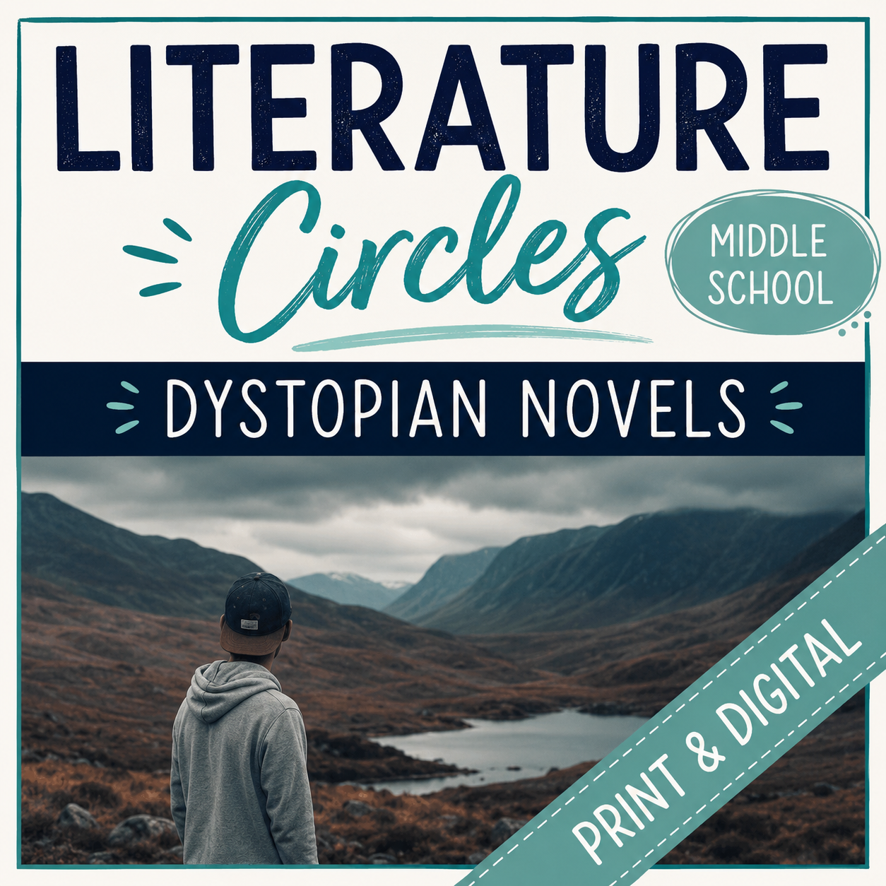 Dystopia Literature Circles | Activities for Any Dystopian Fiction Book Club