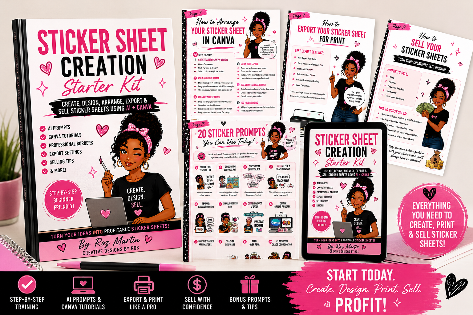 Sticker Sheet Creation Starter Kit - Payhip