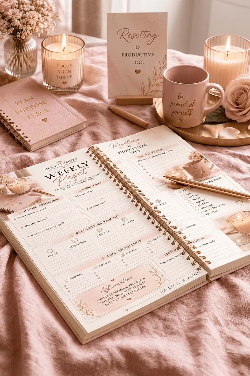 HER BATHROOM Weekly Reset Page - Payhip