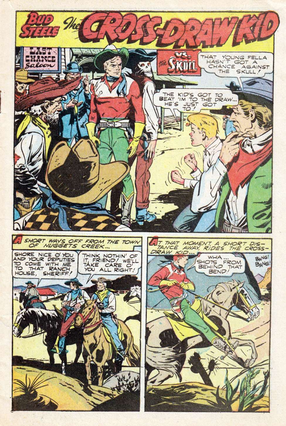 Western Adventures. No 2. Preview Page.