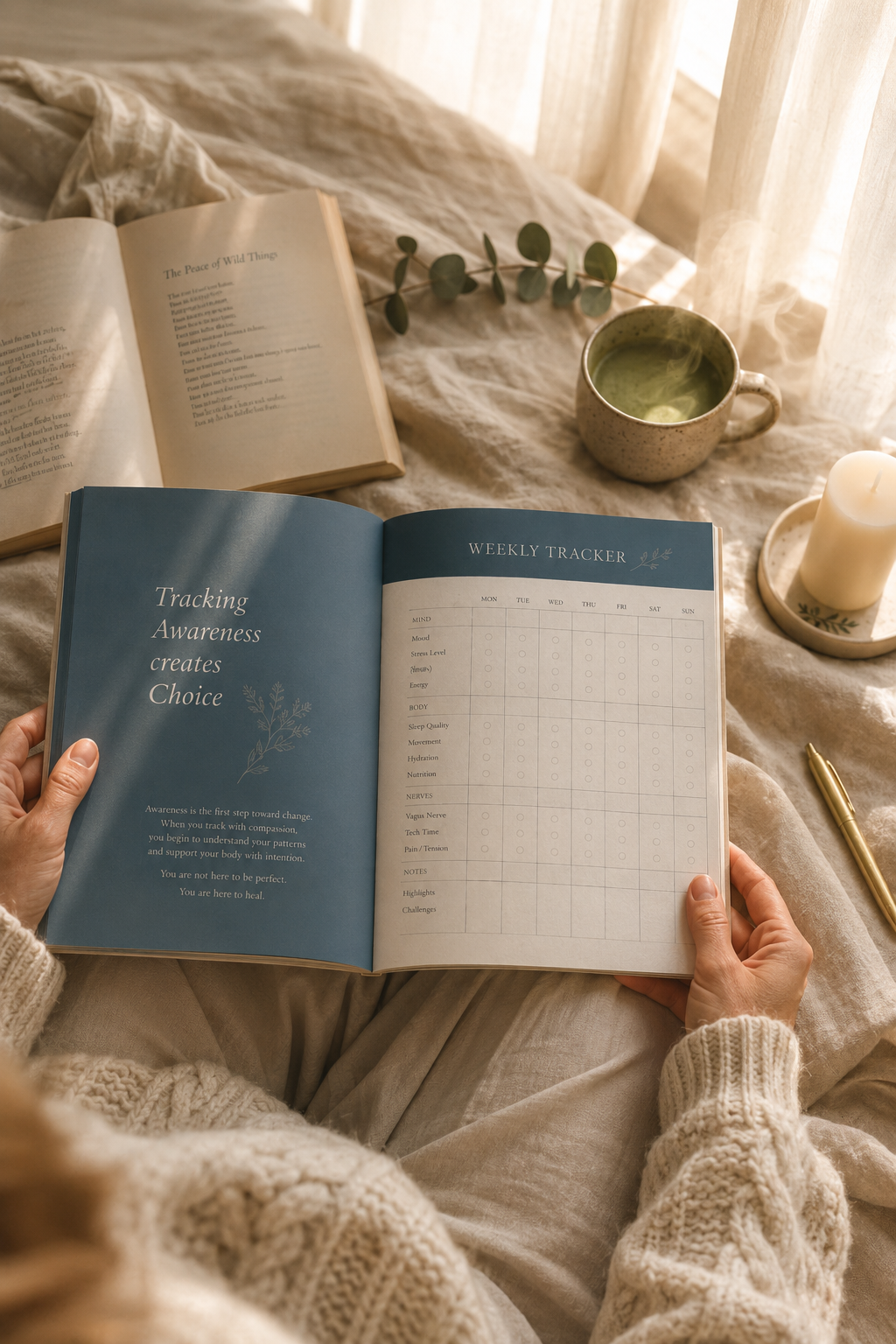 The Cortisol Reset | 28-Day Workbook for Tired, Wired & Burnt-Out Women
