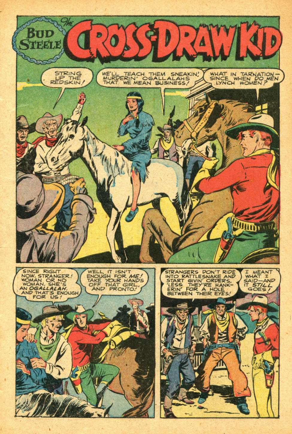 Western Adventures, No 5. Preview Page.