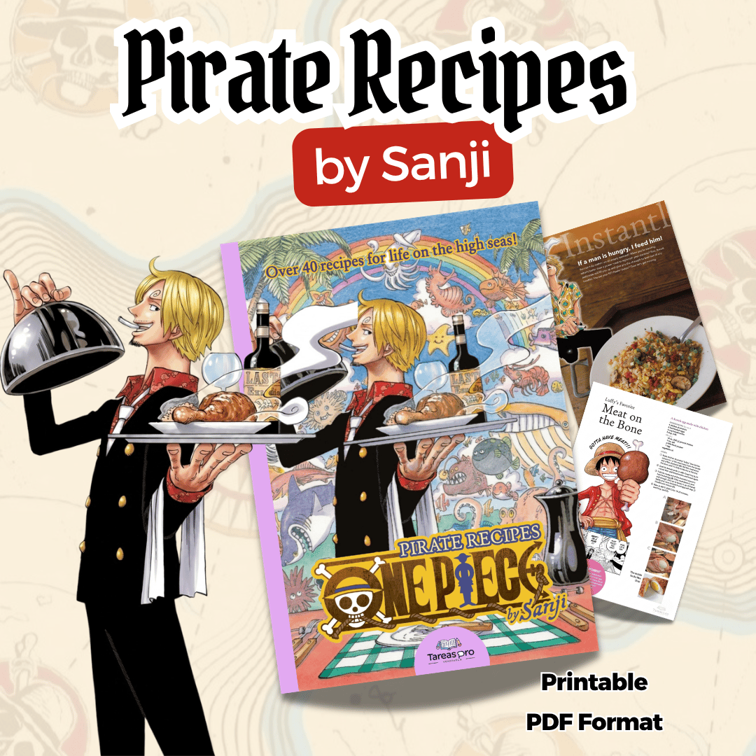 pirate recipes by sanji, one piece pirate recipes by sanji pdf printable.
