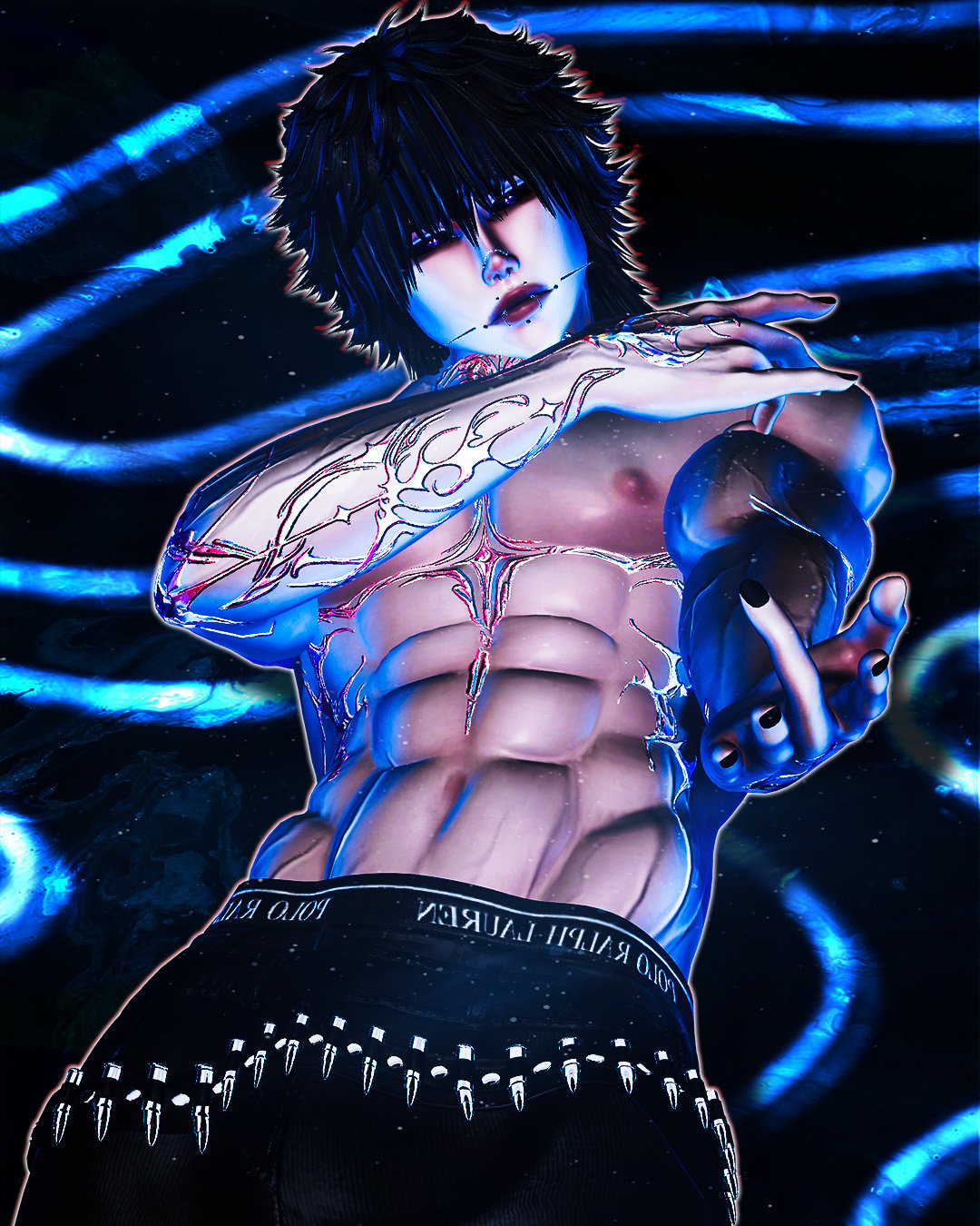⭒⋆✧💙4k Daylight Tattoos - Akii & VR Eboy base💙✧⋆⭒