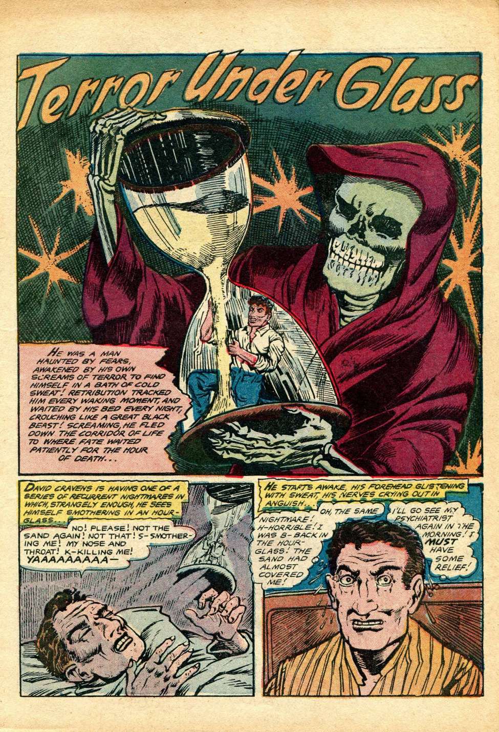 Fantastic Fears,  No 8.  Preview Page.