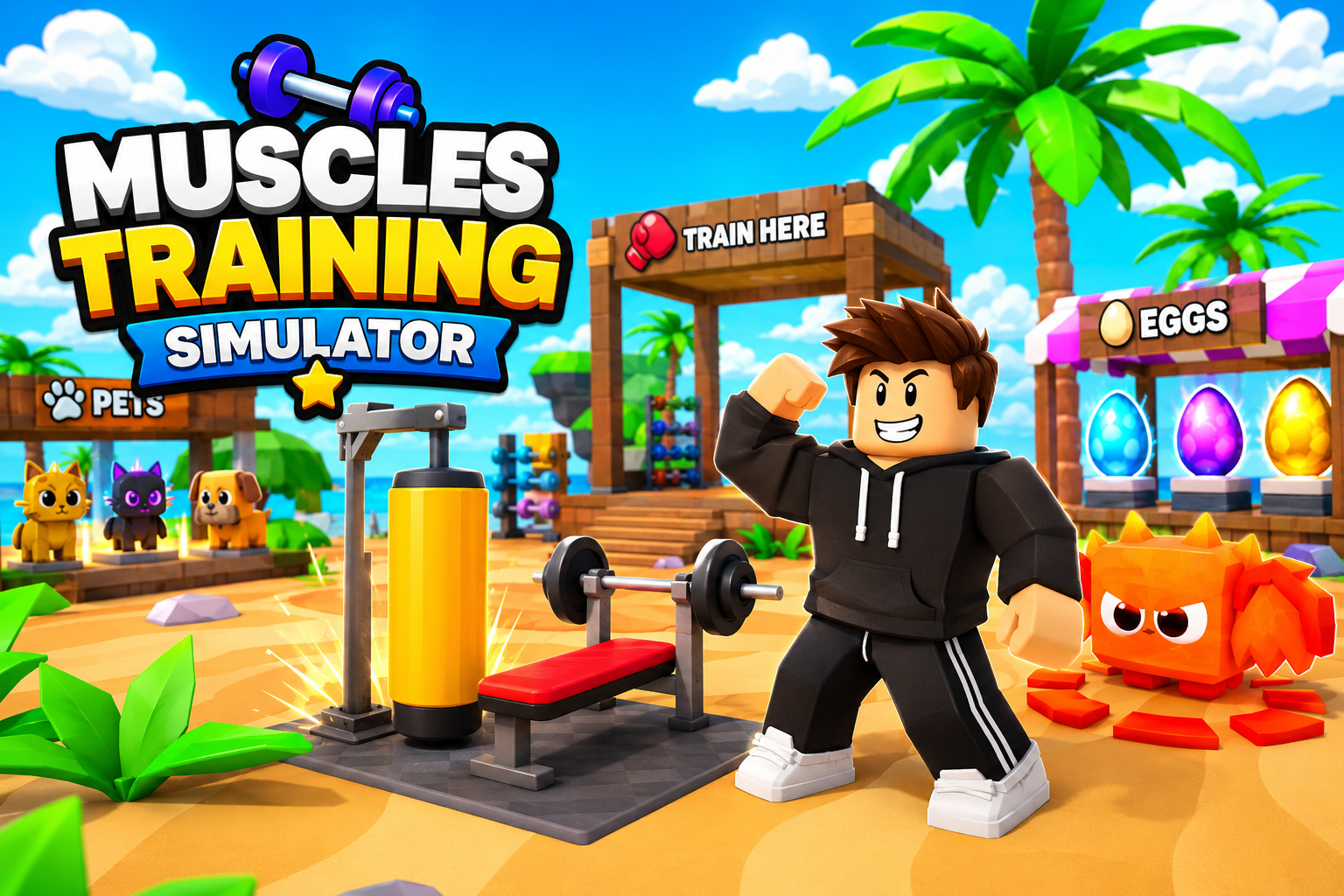 Muscle Training Simulator – Roblox Simulator Template