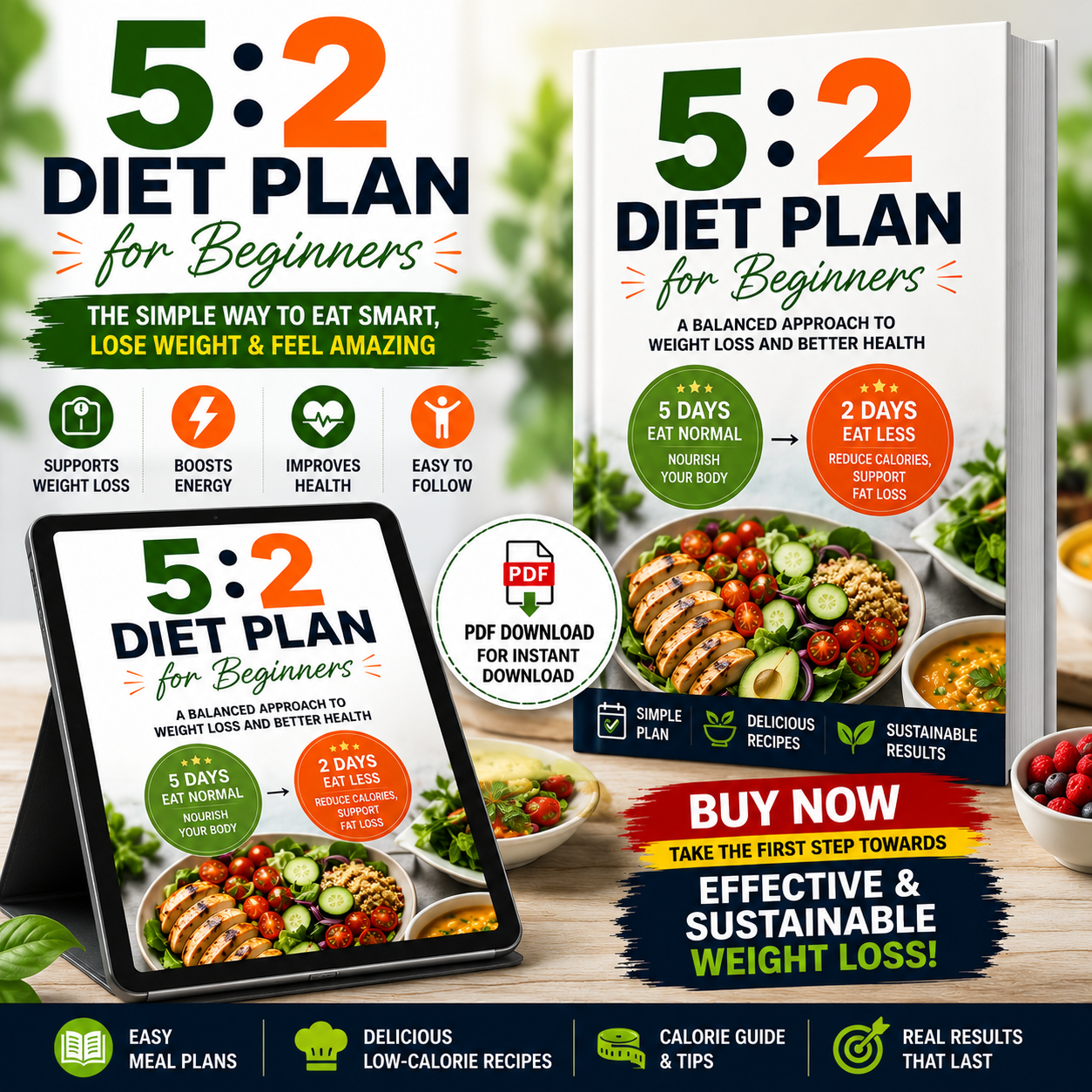 5:2 Diet Plan For Beginners