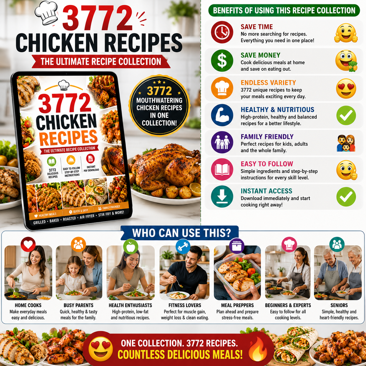 Chicken Recipes Cookbook