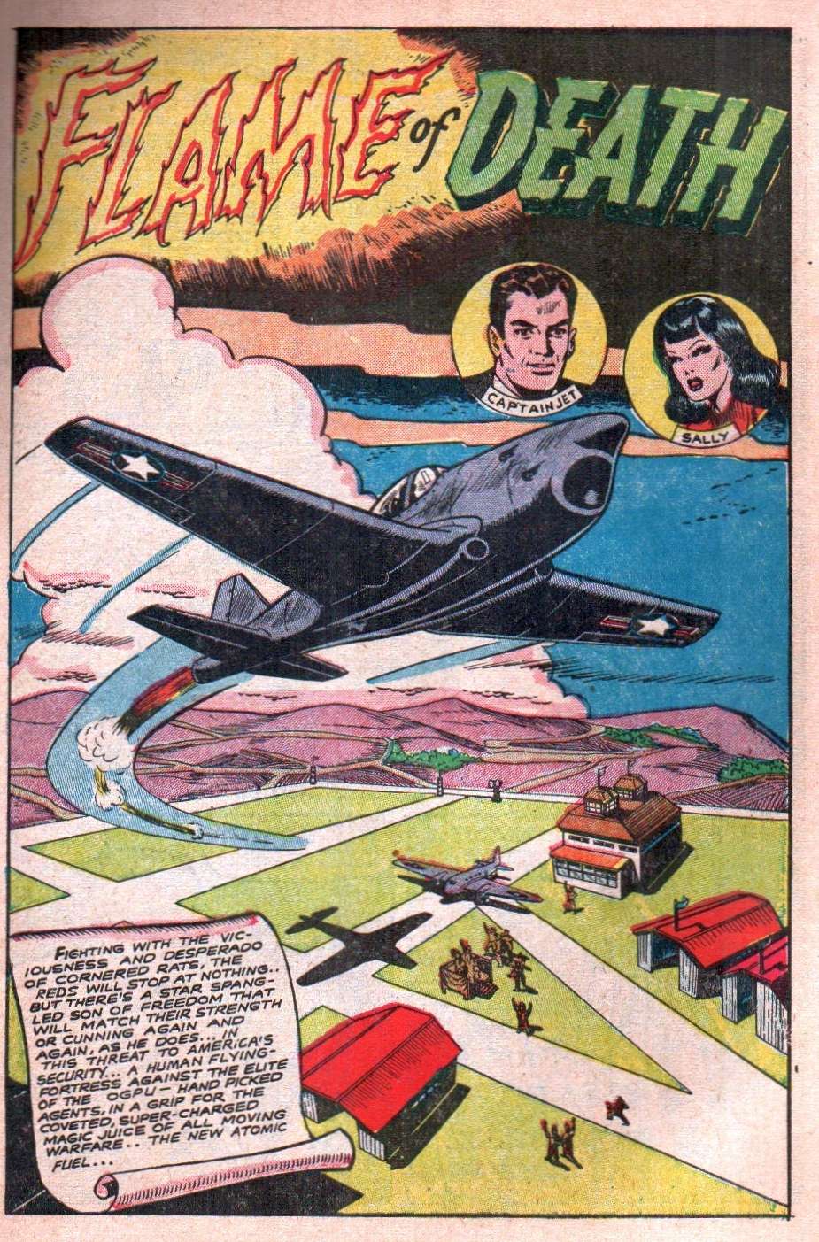 Captain Jet, No 3. Preview Page.