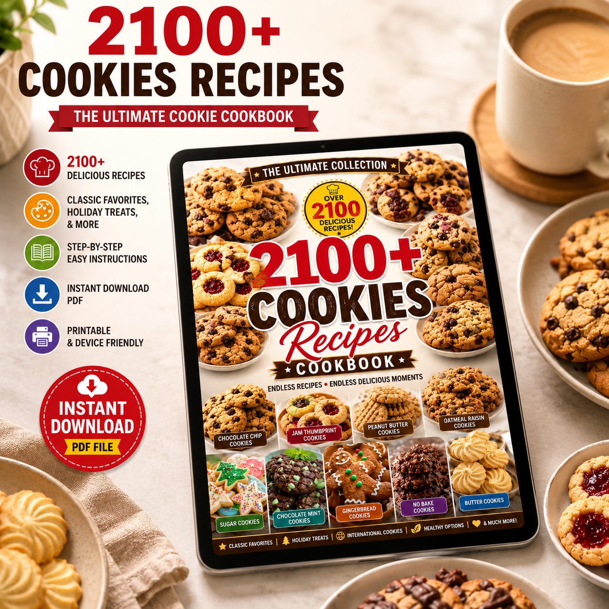 Cookies Recipes Cookbook