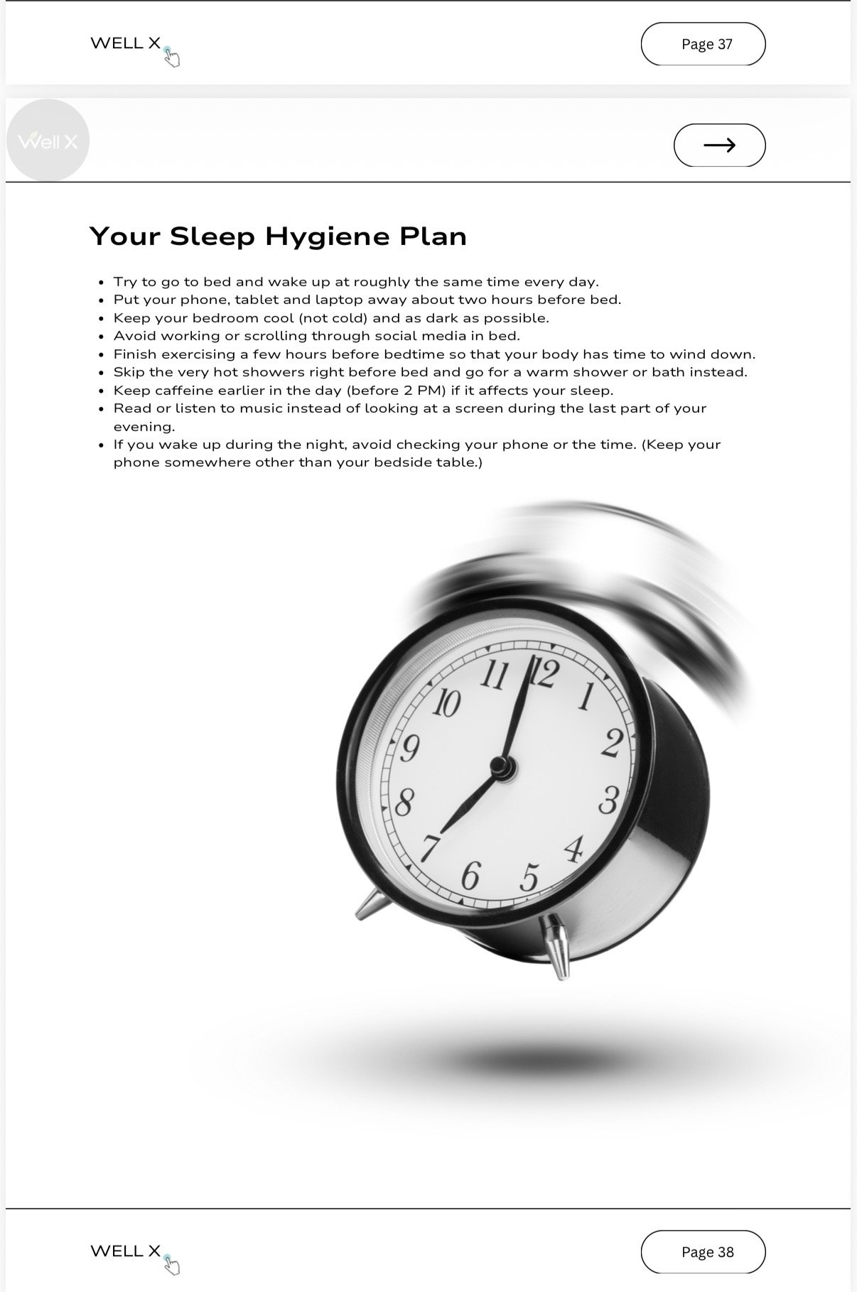 Sleep hygiene plan for sustainable weight loss and healthy habits