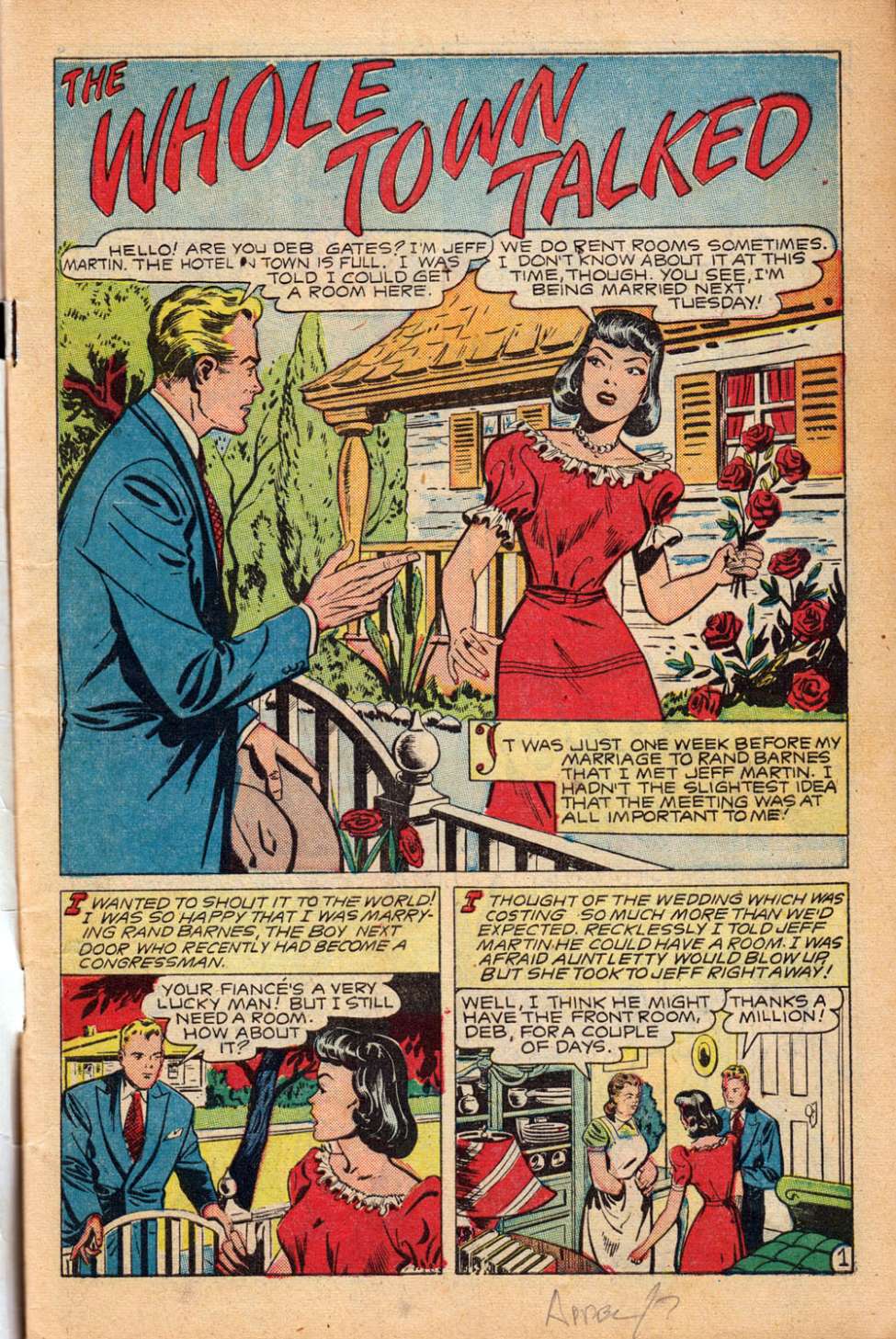 All Romances, No 3. Preview Page.