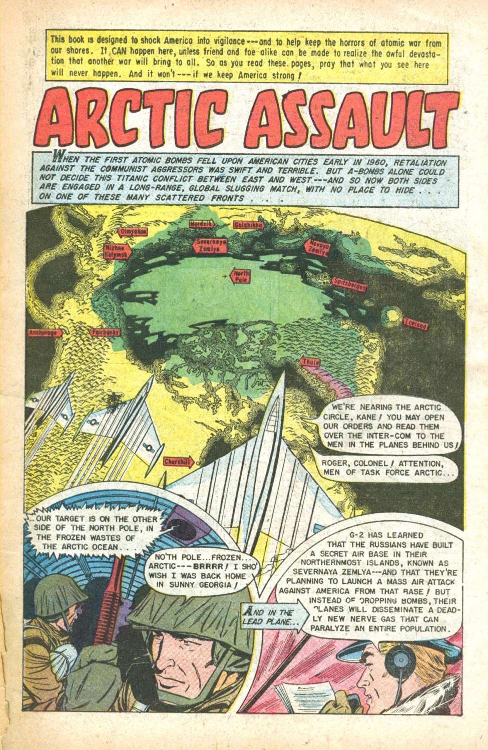 Atomic War, No 4. Preview Page.