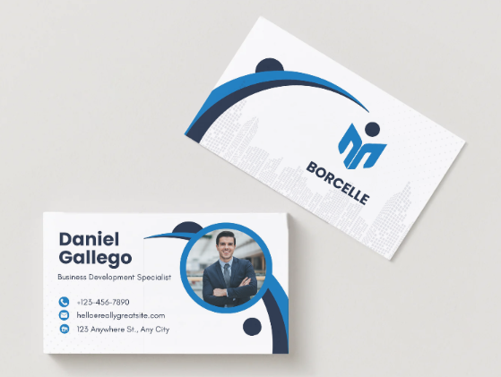 Business Card Template Canva