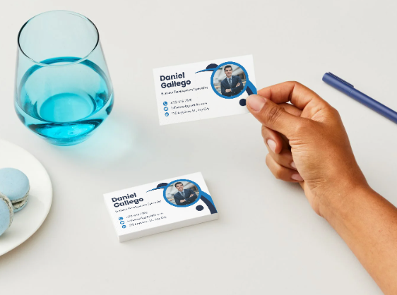 Business Card Template Canva