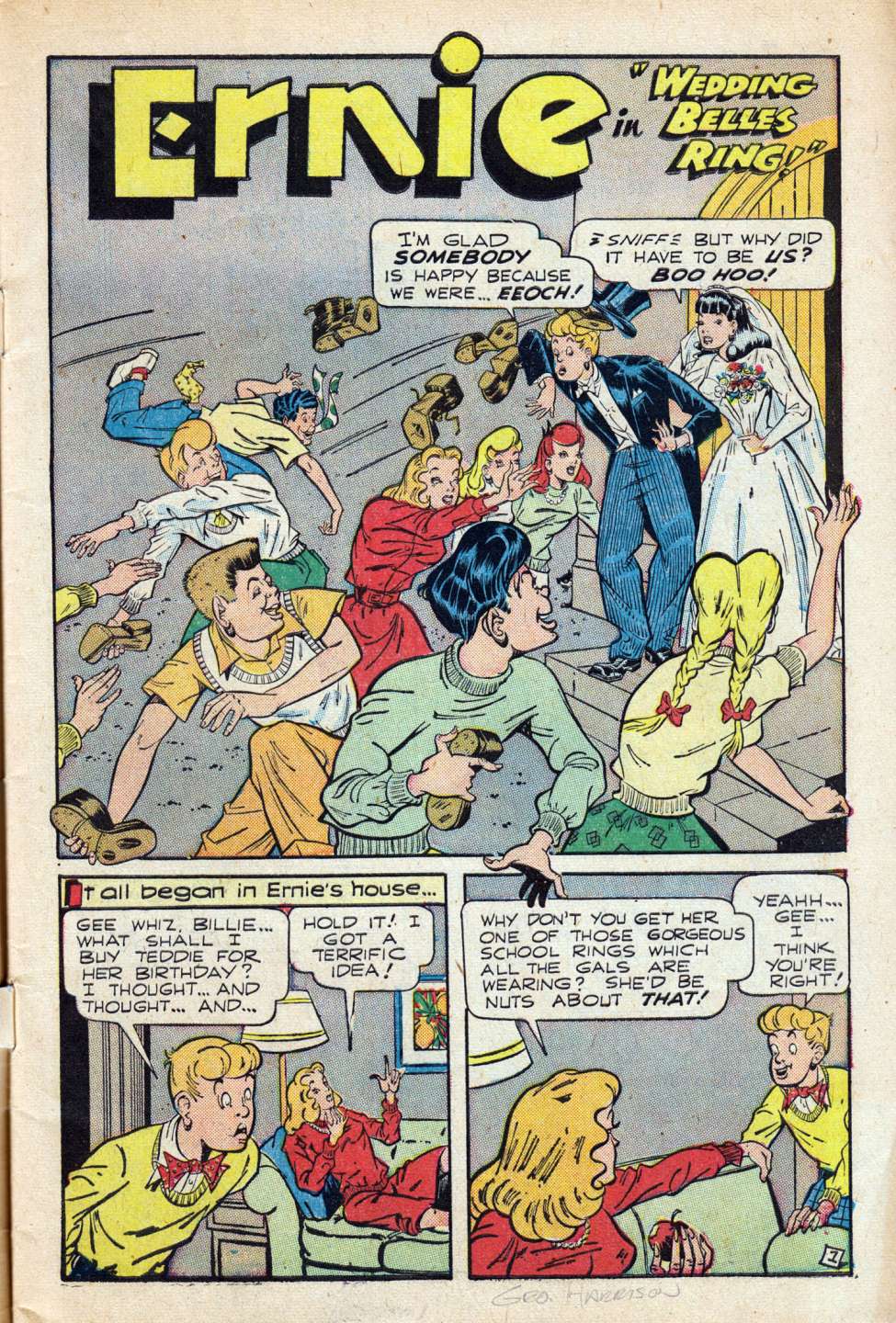 Ernie Comics, No 25. Preview Page.