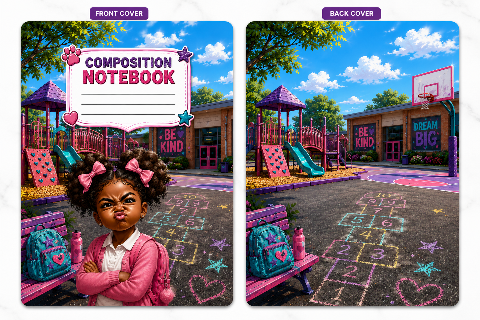 Playground Composition Notebook Cover - Payhip
