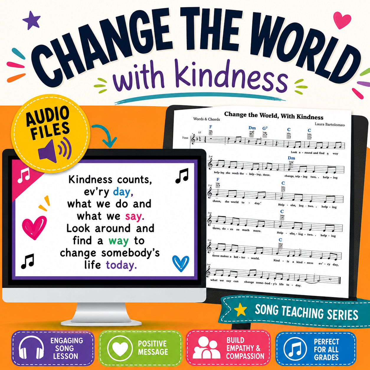 "Change the World with Kindness" Song | Inspired by Amanda Gorman's Change Sings