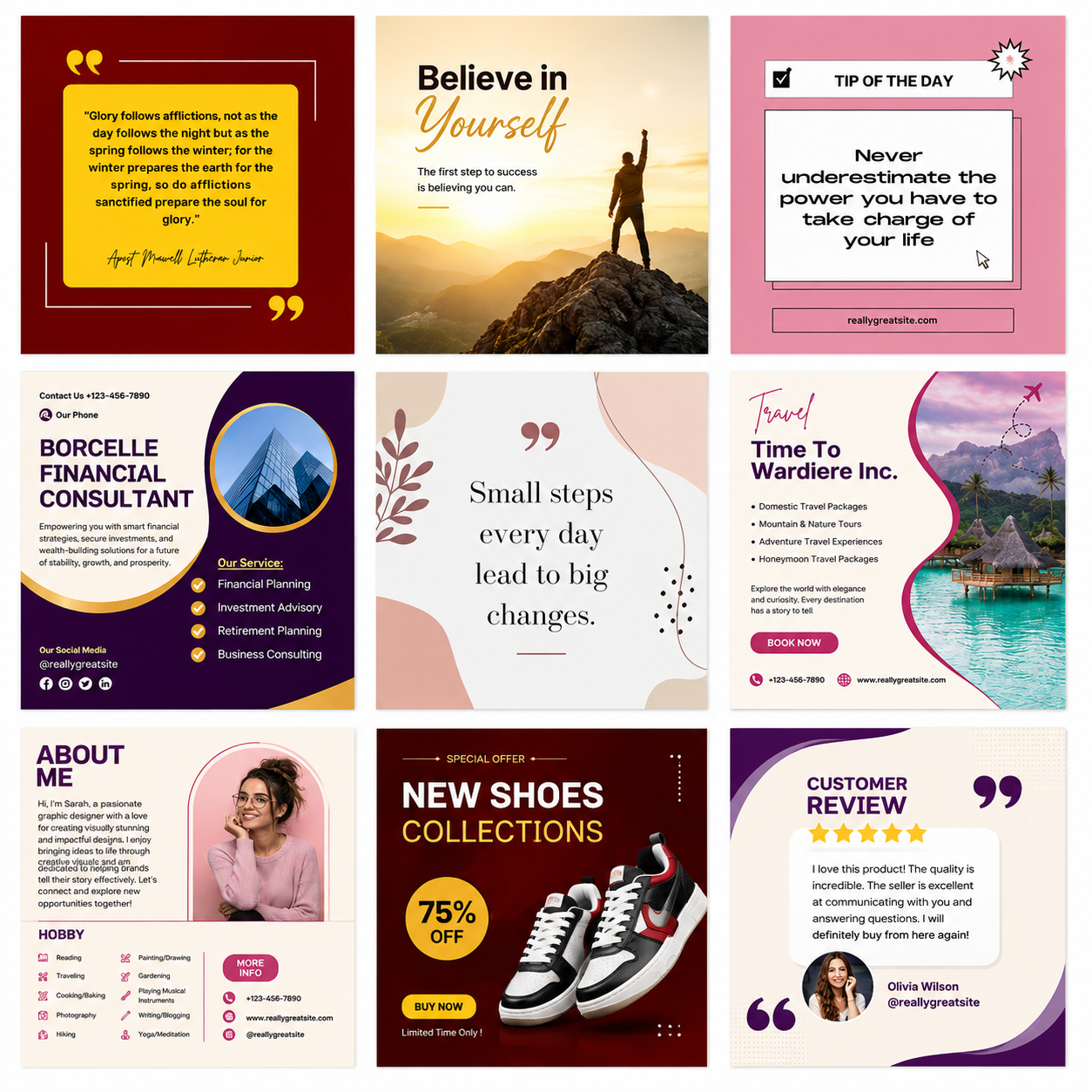 Canva Instagram Templates