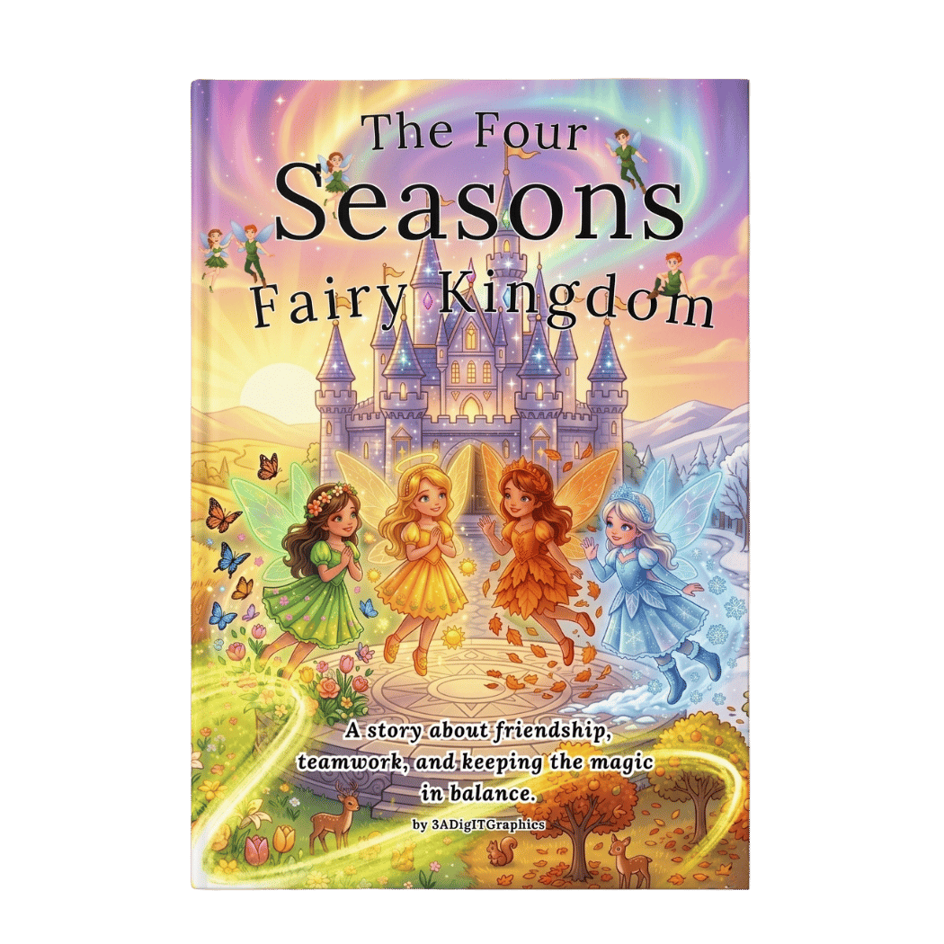 storybook, four seasons fairy, fairy kingdom