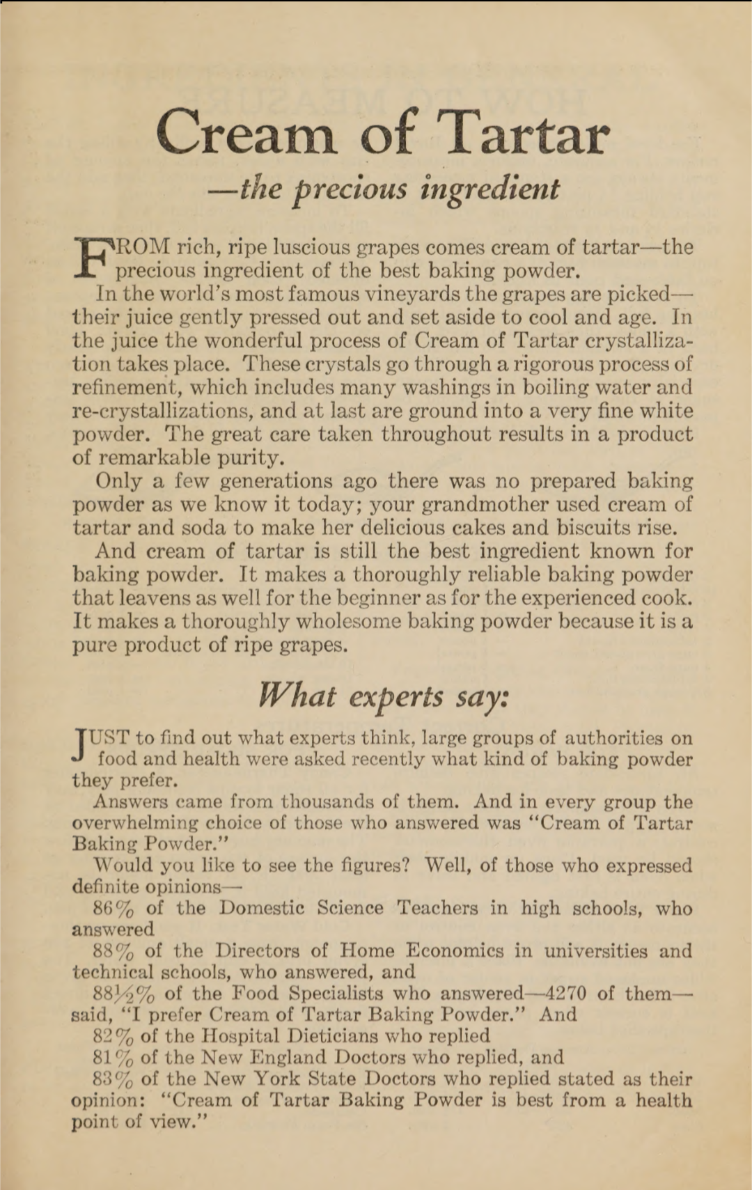 The Royal Cookbook, Preview Page.