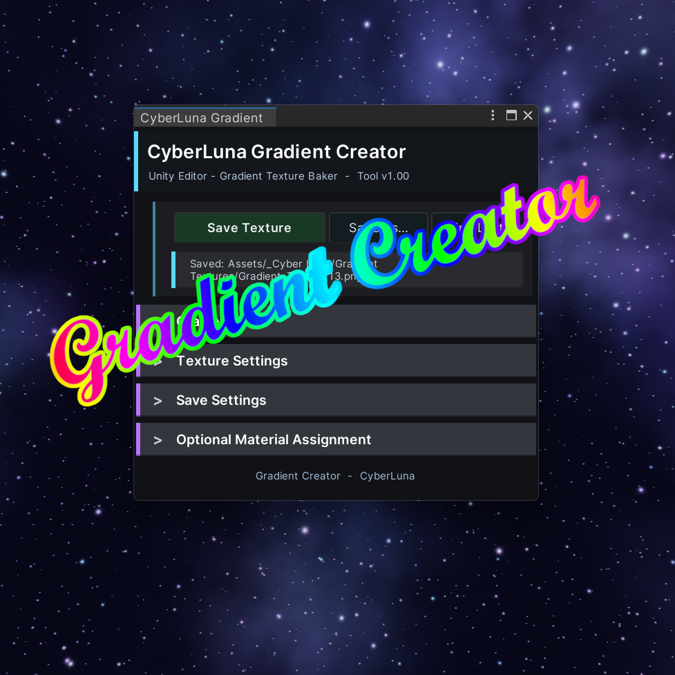 🌈 Unity Gradient Creator