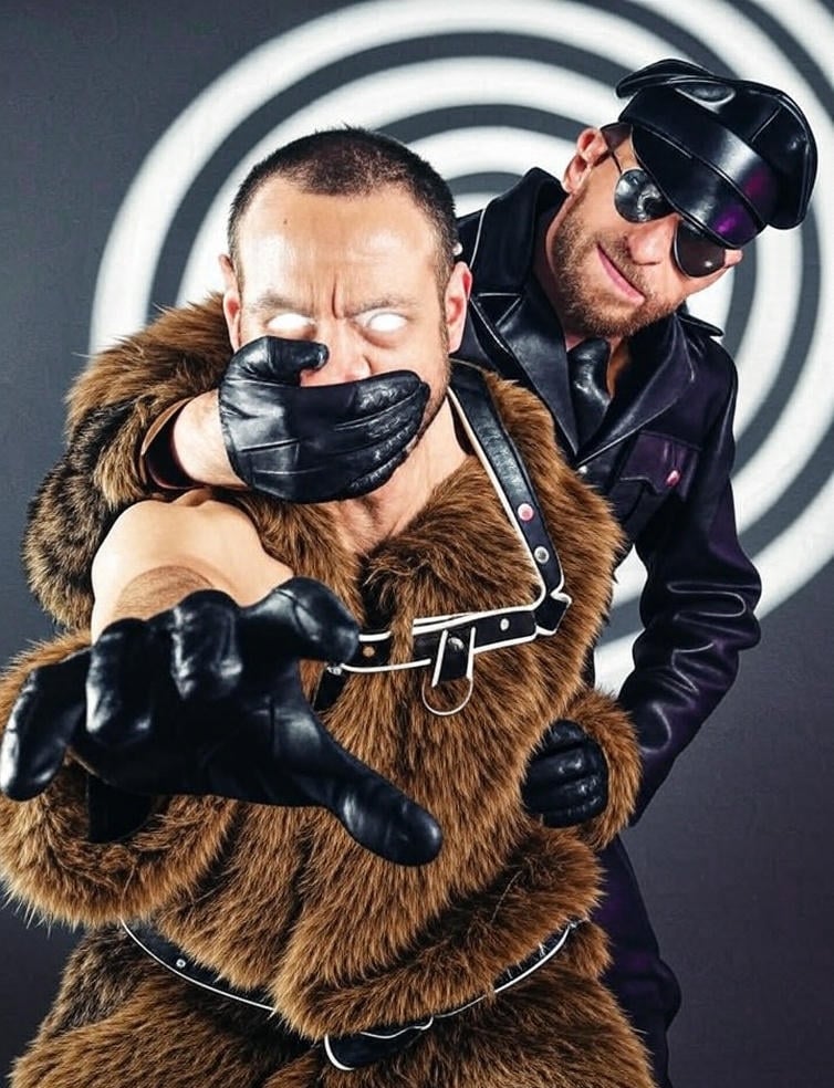 Hypnosmoke Collection- Full Geared Master Leathermen GOM fur Hypnosis