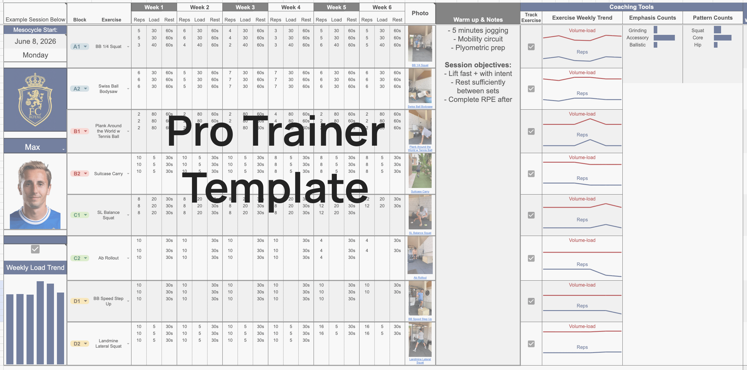 Pro Trainer Template - Payhip