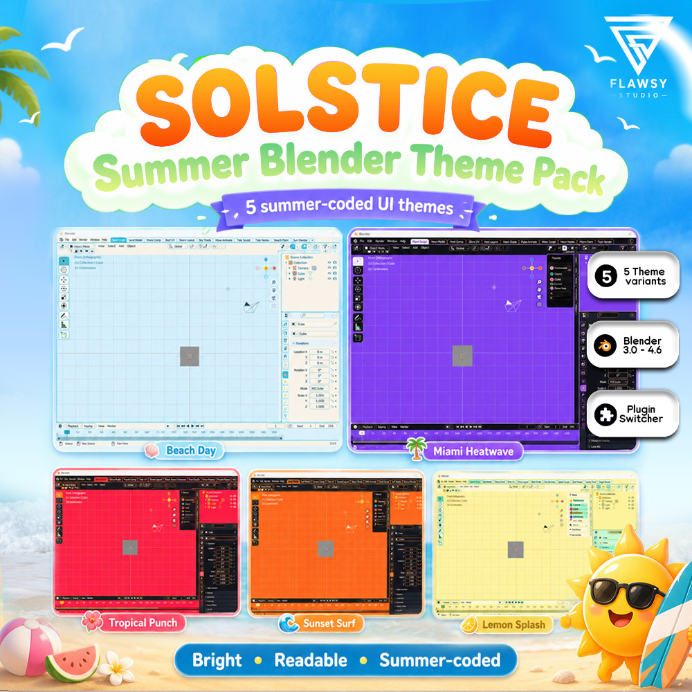 𝐒𝐎𝐋𝐒𝐓𝐈𝐂𝐄 | 𝐒𝐮𝐦𝐦𝐞𝐫 𝐁𝐥𝐞𝐧𝐝𝐞𝐫 𝐓𝐡𝐞𝐦𝐞 𝐏𝐚𝐜𝐤