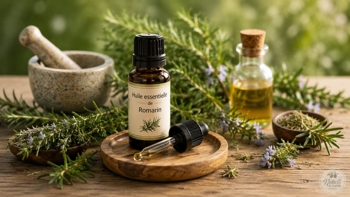 Découvrez les différentes utilisations traditionnelles du romarin en santé naturelle. Huile essentielle, infusion, cuisine et remèdes naturels : un guide pratique pour profiter des bienfaits du romarin.