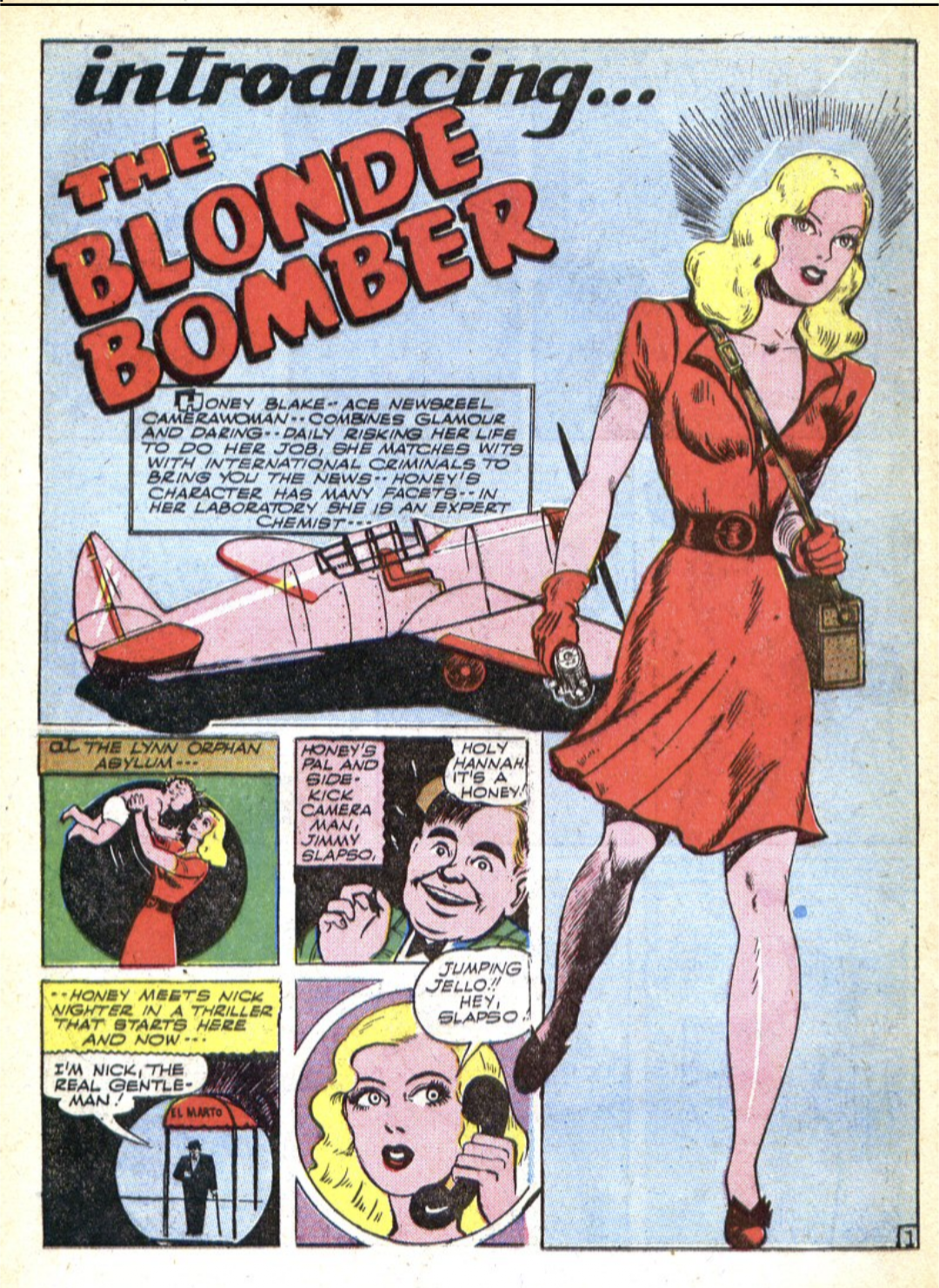 Green Hornet Comics, No 7. Preview Page.