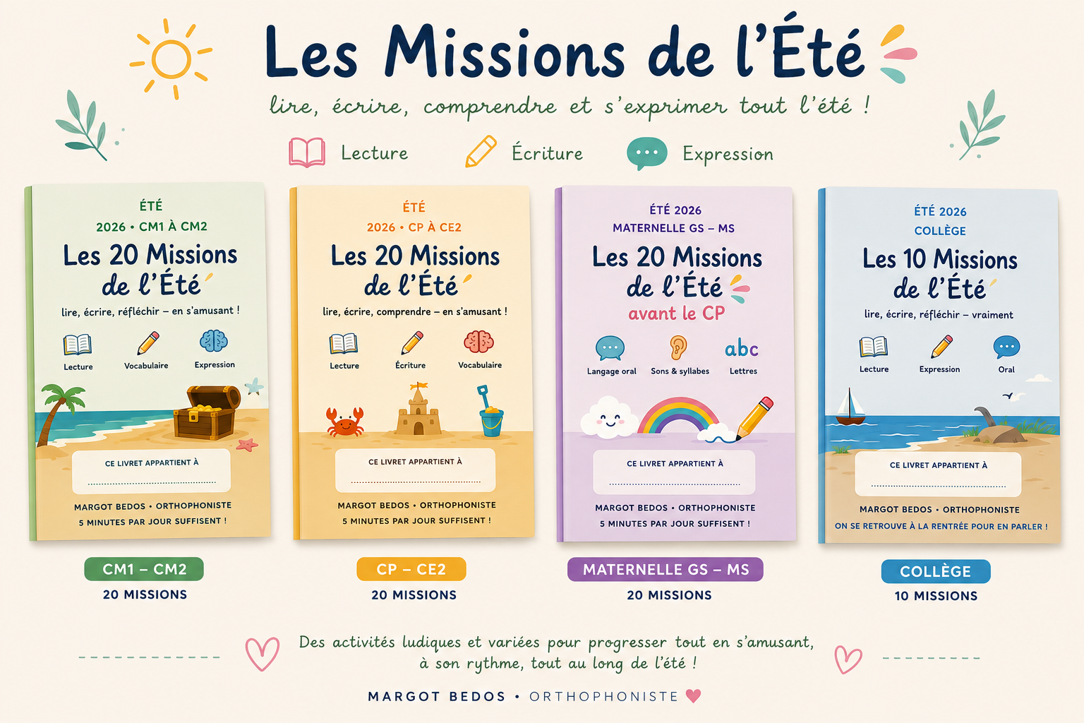Boîte de Les défis de l'été