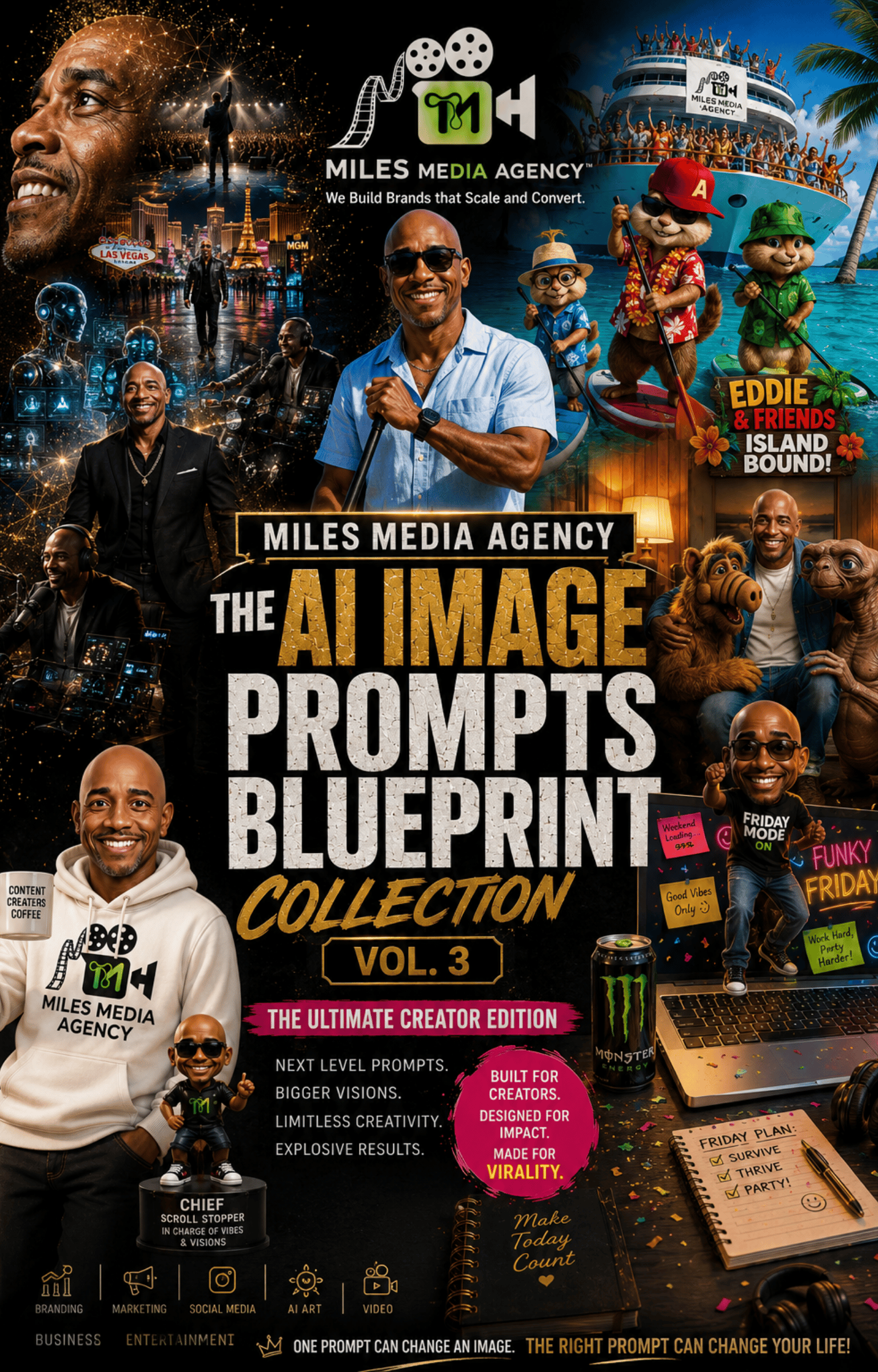 The AI Image Prompts Blueprint Collection Vol. 3: The Ultimate Creator ...