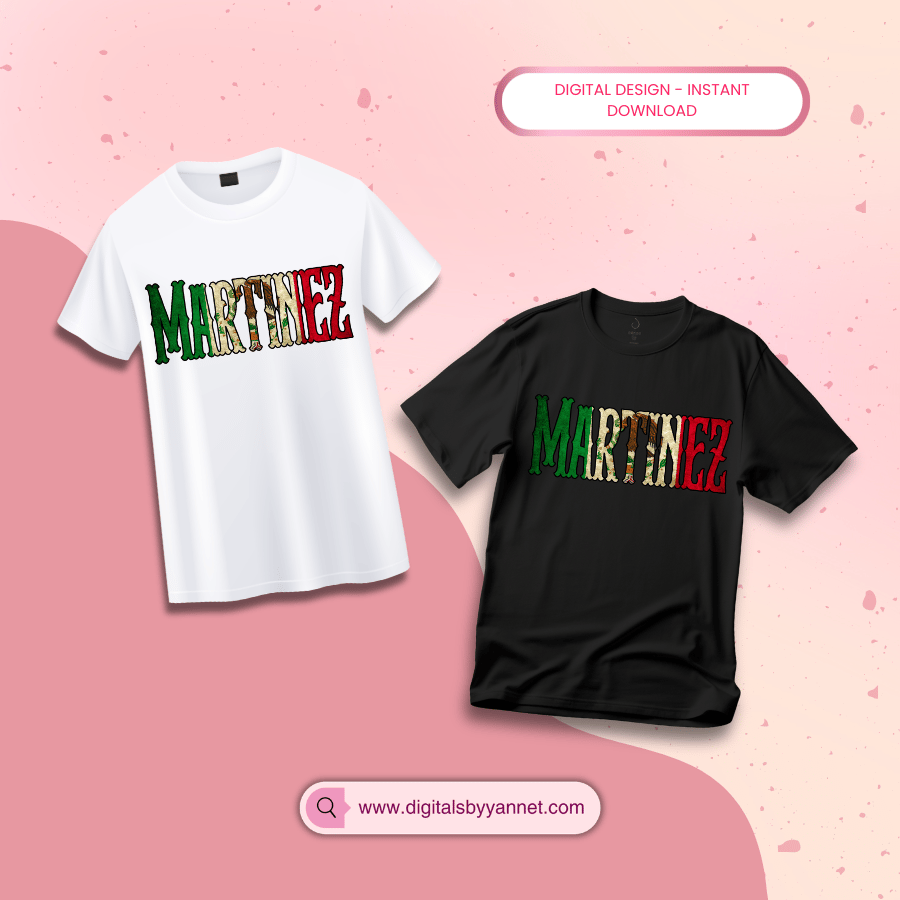 Martinez vector para playeras tazas