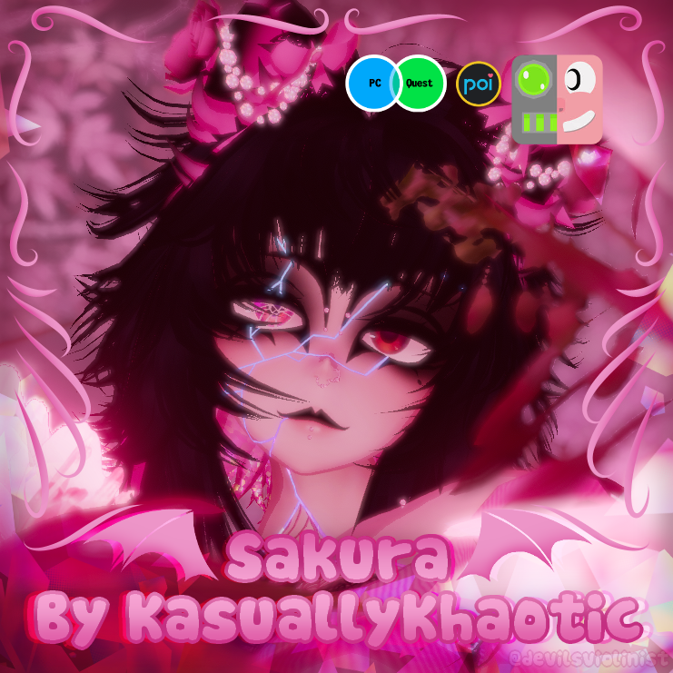 Sakura // VRCFT/PC/Quest
