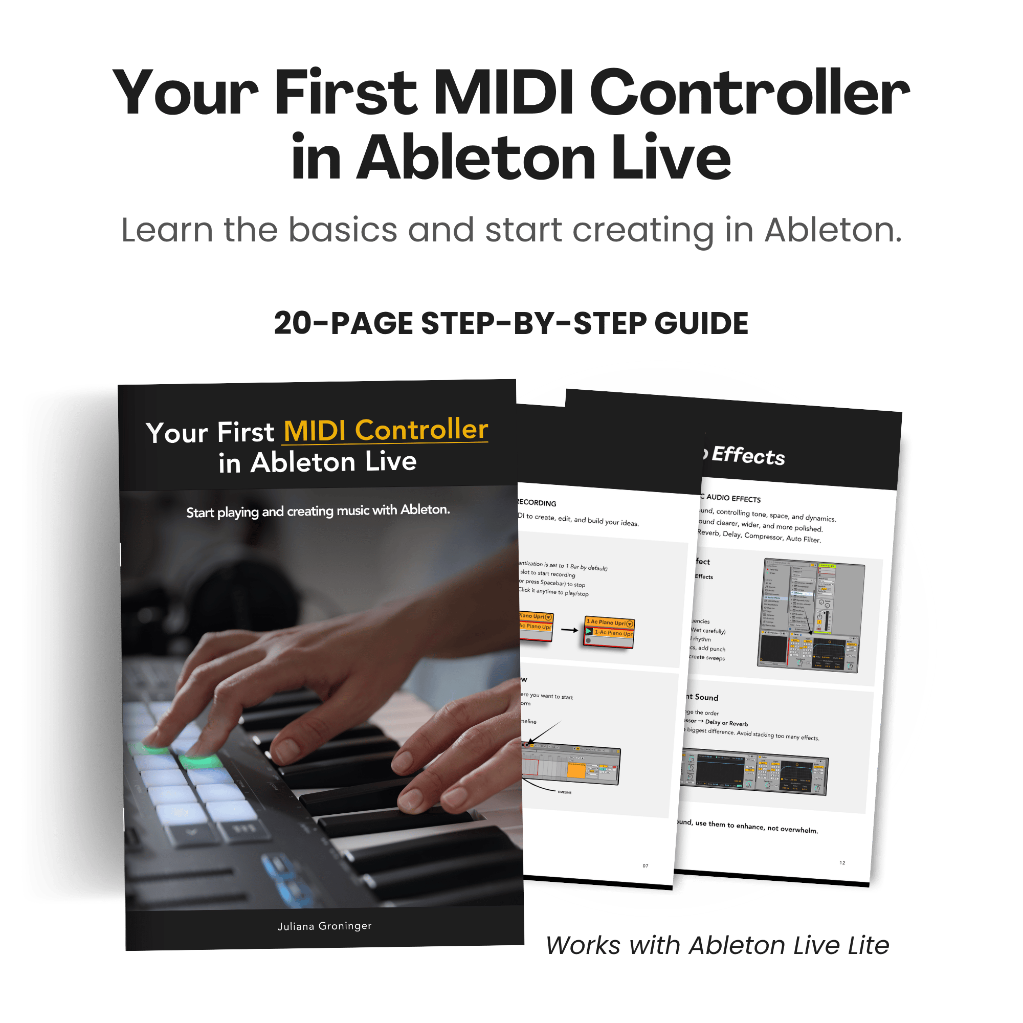 Your First MIDI Controller in Ableton Live