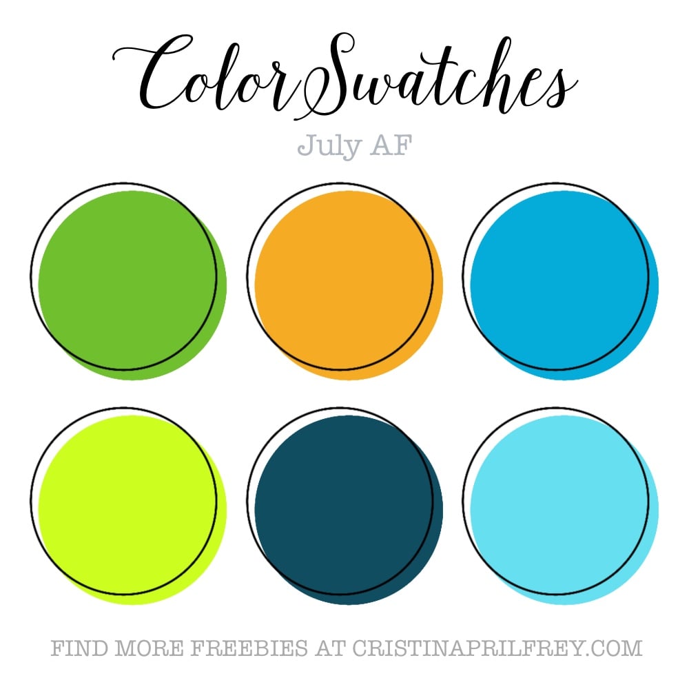 July Color Palette