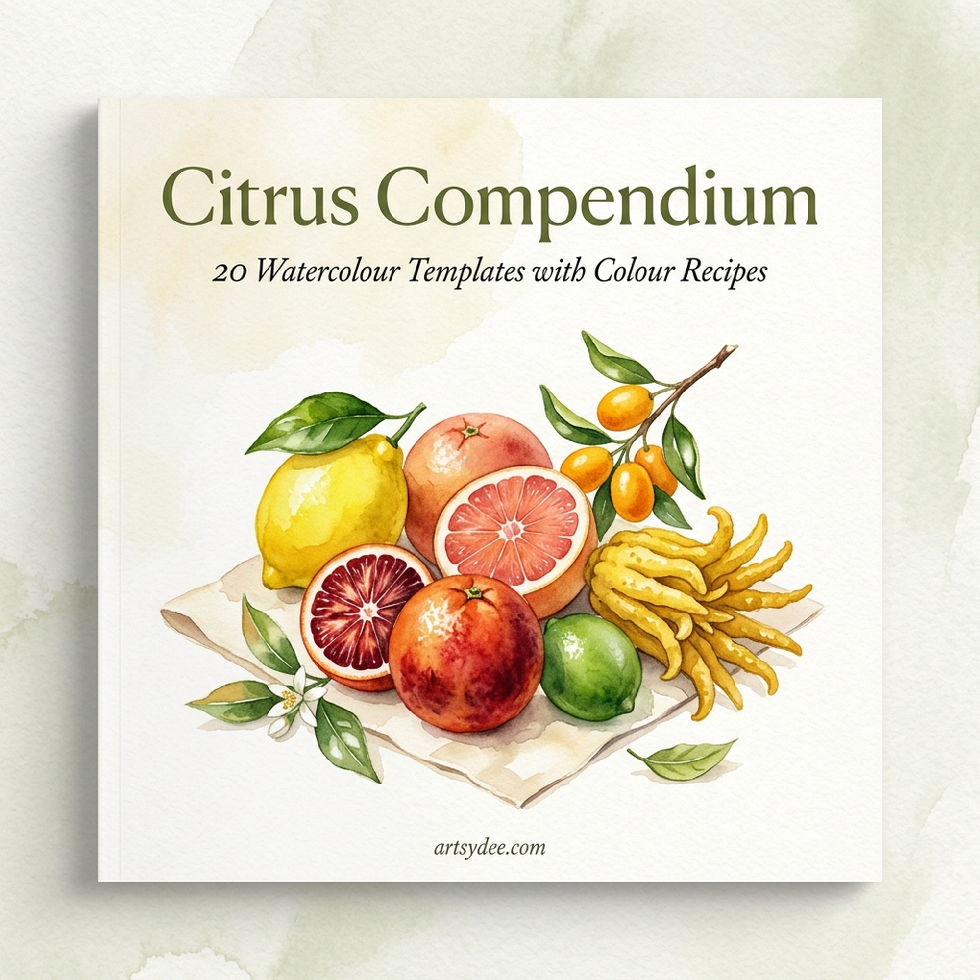 Citrus Compendium &mdash; Premium Watercolour Reference Set