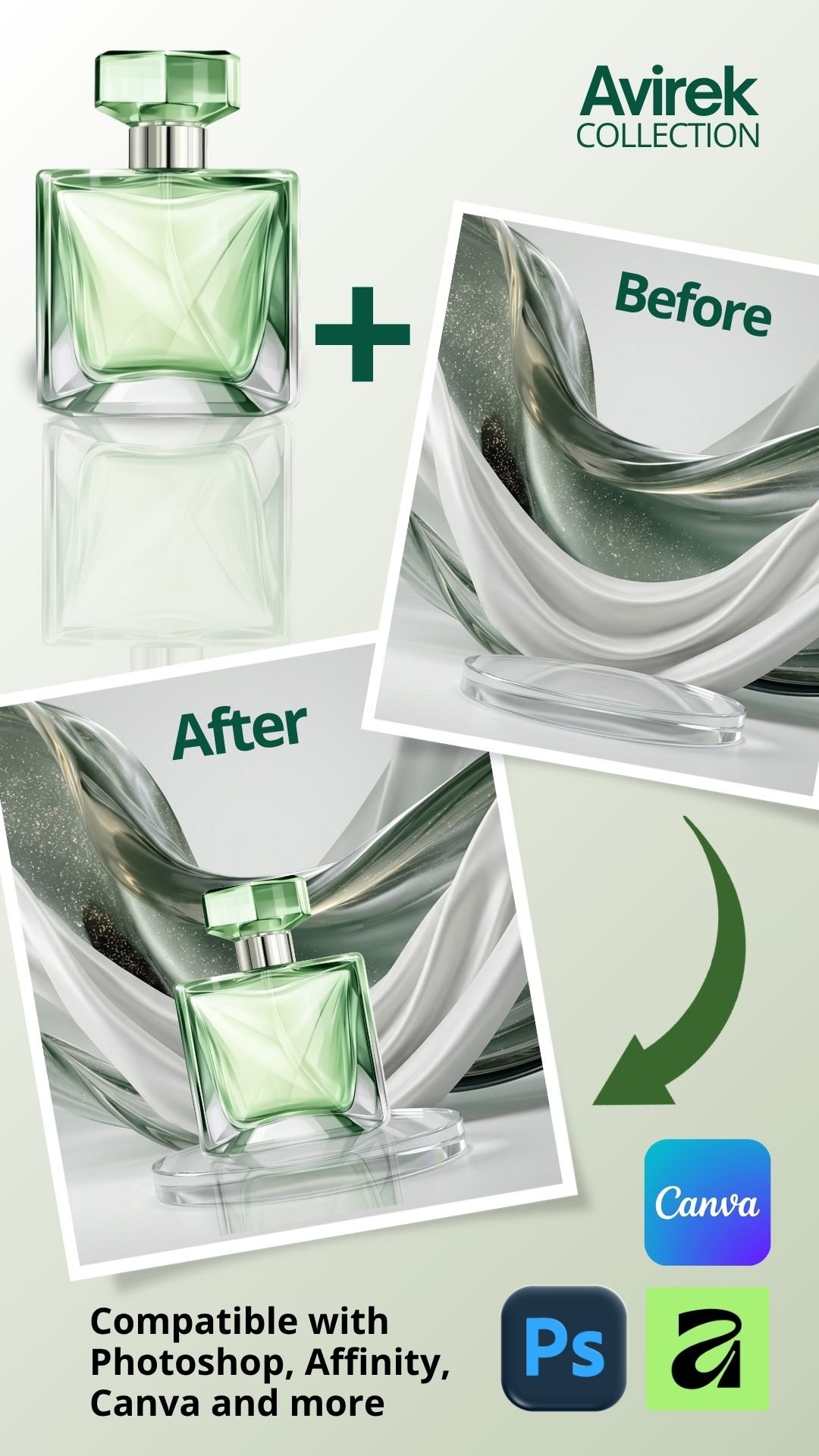 before / after